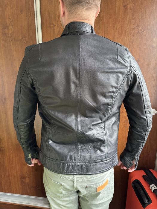Kurtka męska skórzana