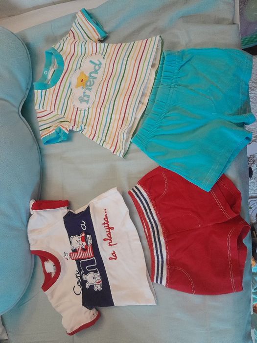 Roupinhas Bebé Recém-Nascido Menino (0-3meses) -lote 5