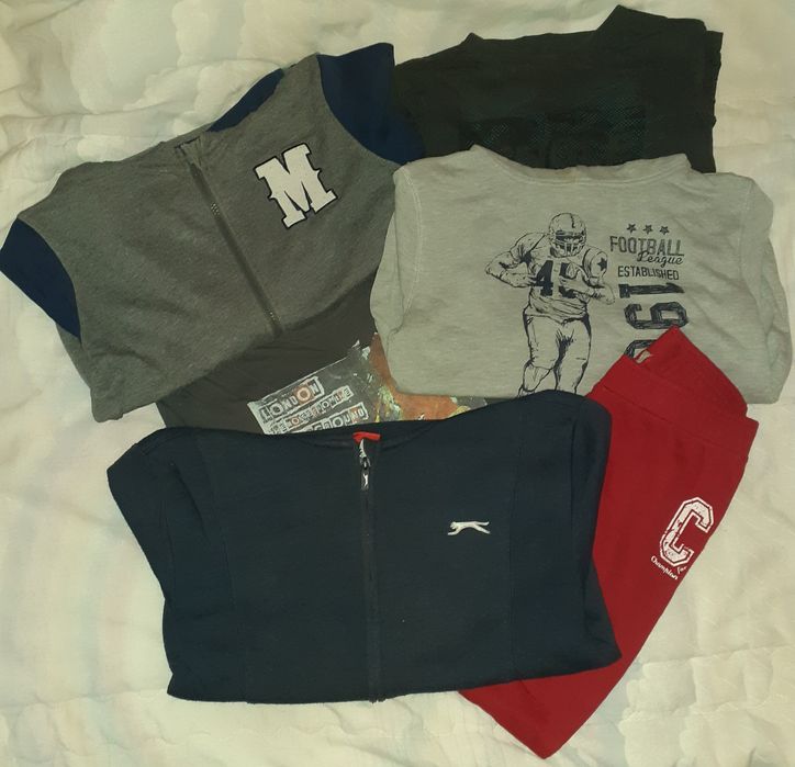 6 peças de roupa p/rapaz 11-12 anos por 23€