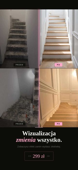 Meble na wymiar, remont, projekt wnętrz + wizualizacja 3D