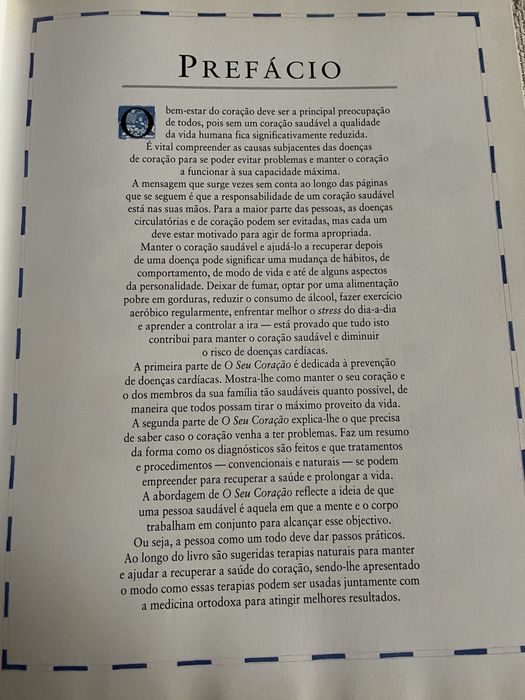Livro “O Seu Coração” - Tratamentos Naturais, Saúde & Bem-Estar