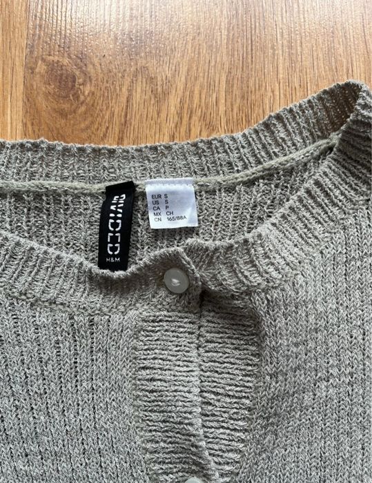 H&M sweter damski kardigan na guziki