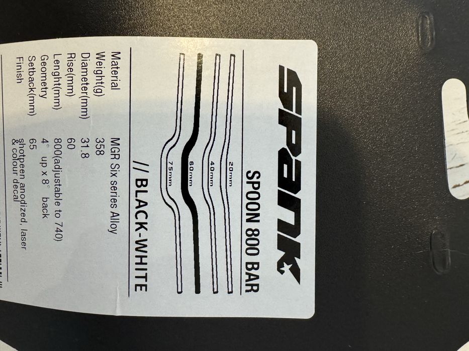 Guiador/Guidão Spank Spoon 800 Bar