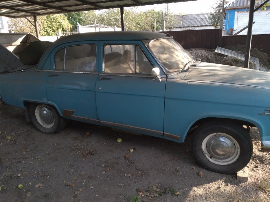 Волга Газ21М,голубого цвета