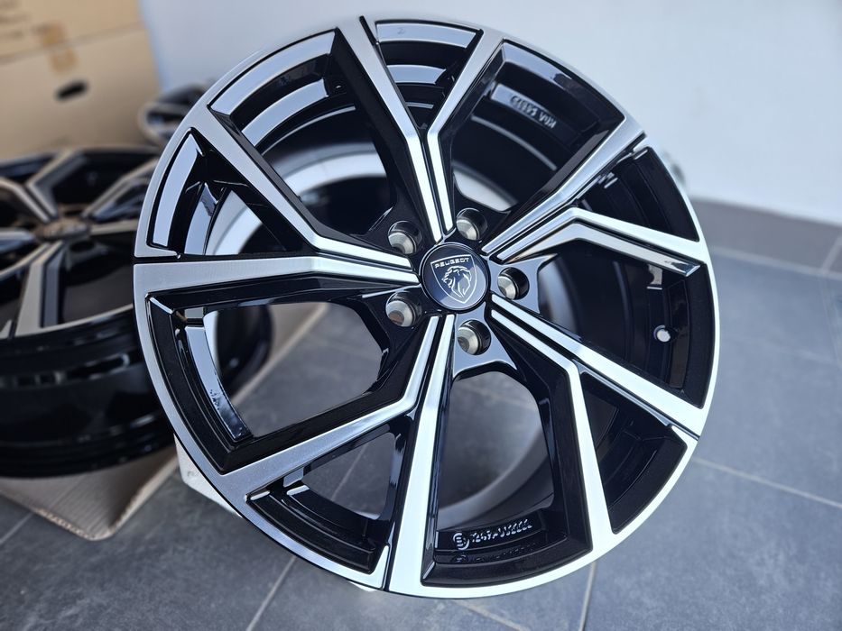 Peugeot 18 " Nowe 5x108 Felgi 3008 / 5008 / 508 Czarne Alufelgi