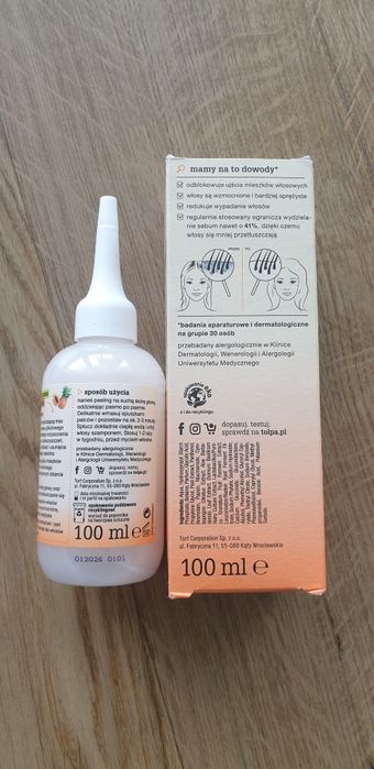 Tołpa dermo hair peeling 3 enzymy