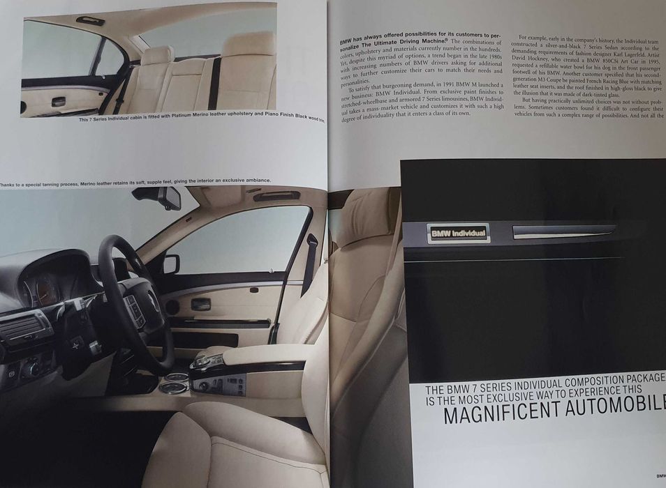 Catálogo BMW Magazine 4/2006 - USA - idioma inglês