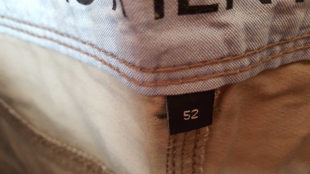krótki spodenki - szorty  latte  rozmiar 52 firmy authentic