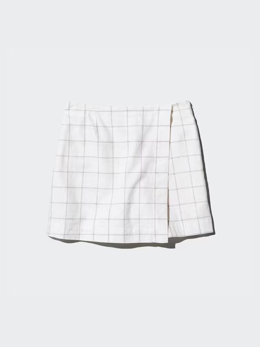 Спідниця шорти uniqlo S, M джинсова та з льоном