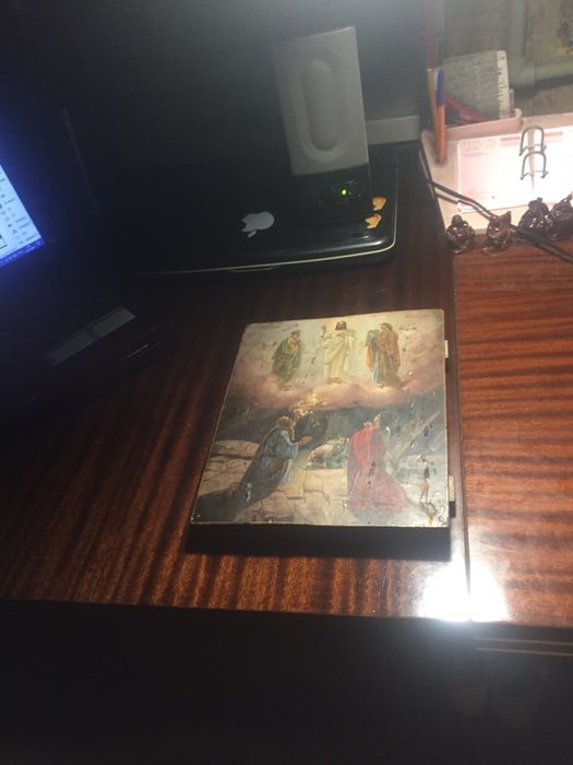 Старинная икона Вознесения ,