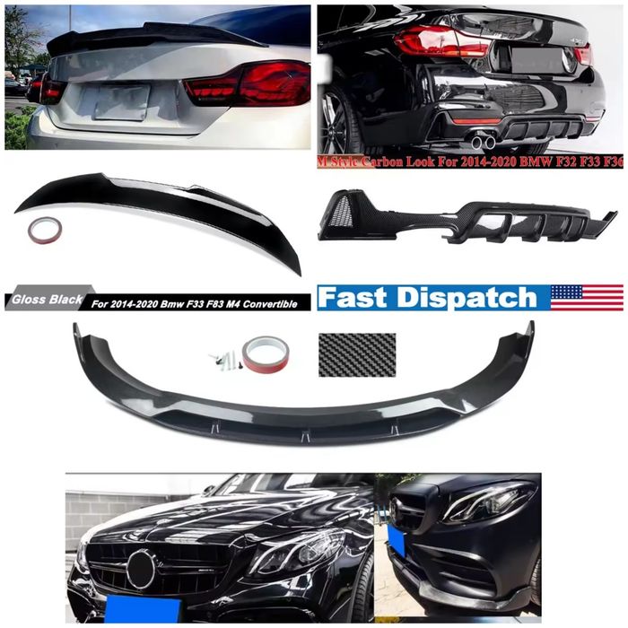 Lip / spoiler / difusor / capas de espelhos / grelhas / Body kits BMW
