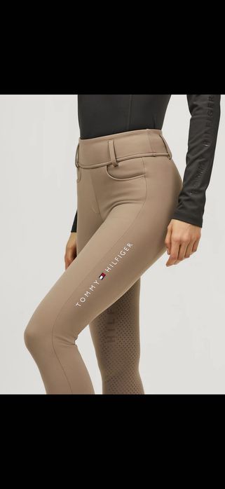 Tommy Hilfiger equestrian Vermont Full Grip Breeches FOSSIL