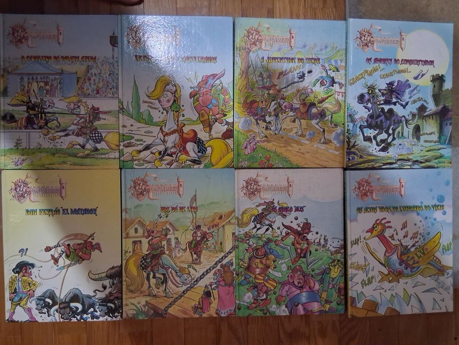 Coleção completa "Dom Fonsalirao" 8 volumes