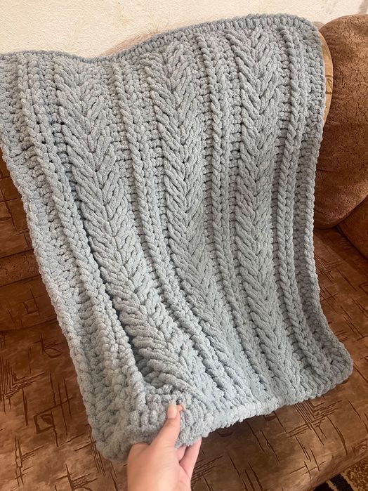 Дитячий пледик Hand Made, розміри 80*90 см