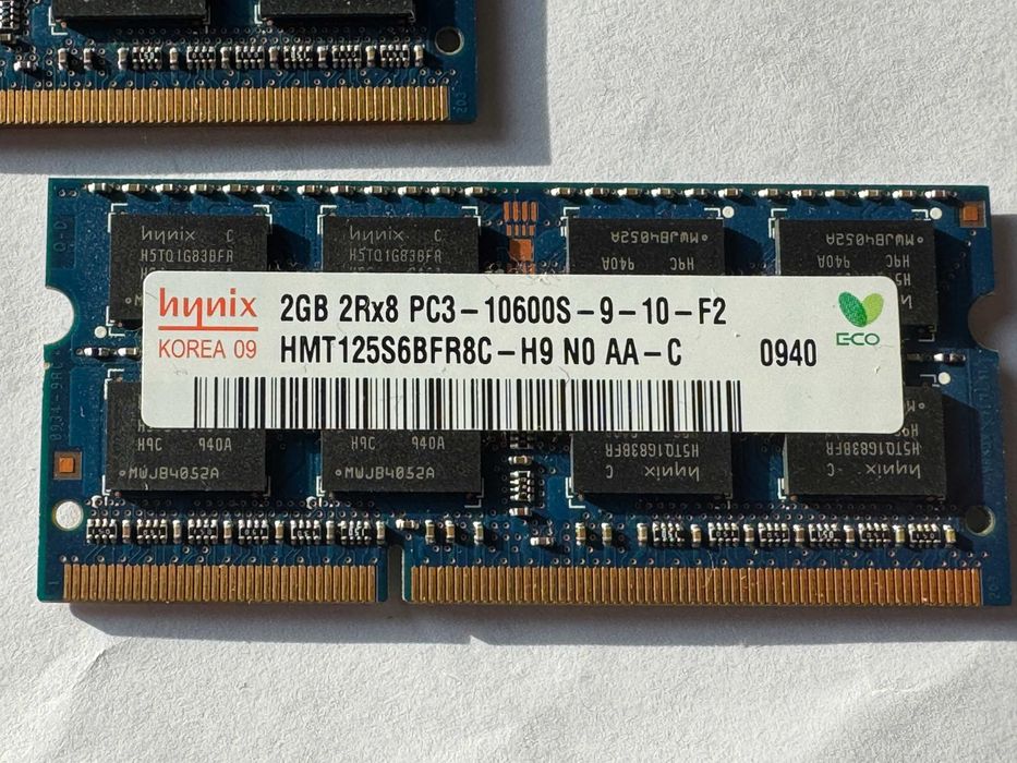 Pamięć RAM DDR3 SO-DIMM 4GB (2x2GB) HHMT325S6BFR8C-H9 Hynix