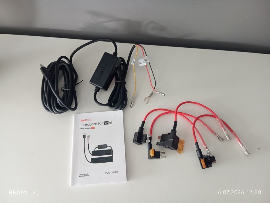 Zestaw zasilający Vantrue Hardwire Kit VP03