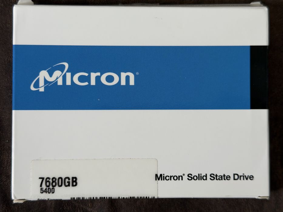 Dysk serwerowy Micron 5400 PRO 7.68TB Sata III
