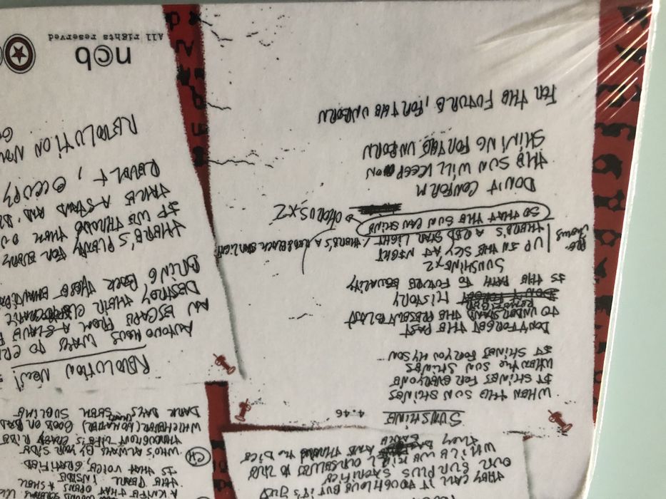 Vinil novo selado colorido vermelho Mr. Maurix punk rock metal numetal