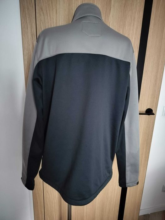 Polska profesjonalna kurtka męska 2XL softshell ocieplana polarem super