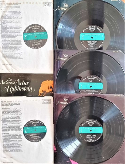 A Arte de Artur Rubinstein (Coleção de 5 LPs Clássicos)