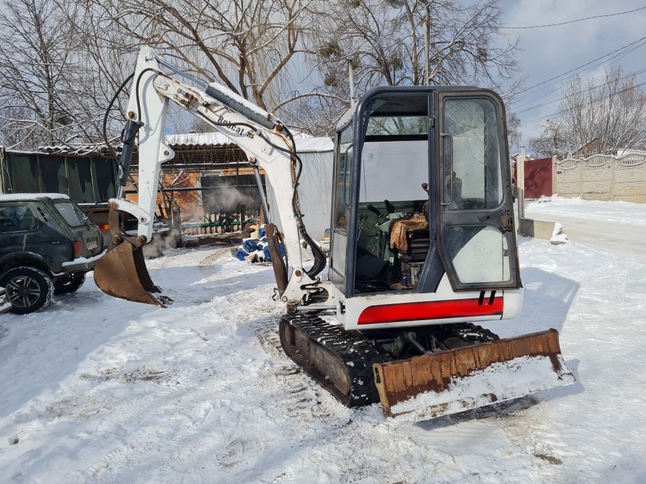 Аренда мини-экскаватор Bobcat 3т
