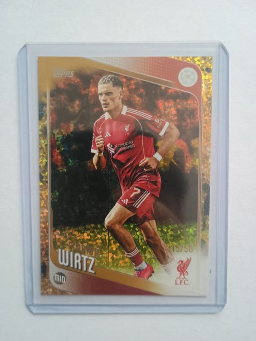 Karta Florian Wirtz /50 Topps UEFA Club Competitions