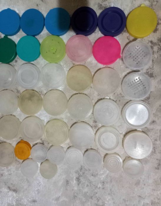 Кришка капронова поліетиленова пластикова для банки СССР СРСР