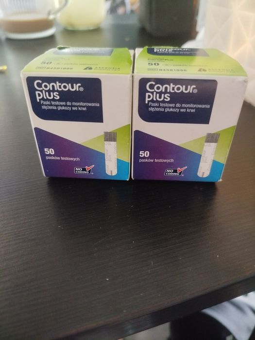 Paski contur plus glucomet
