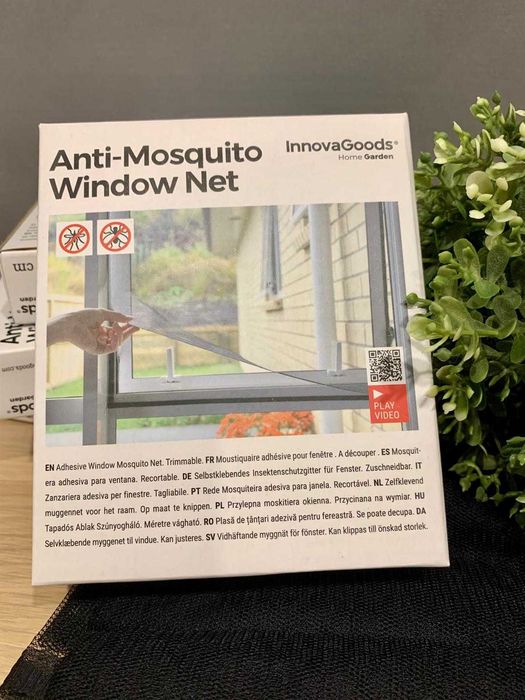 Pack 4 Redes Mosquiteiras Para Janelas