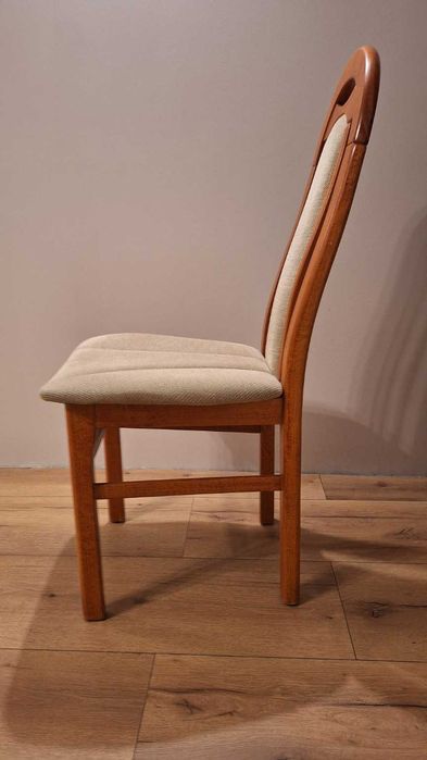 Duży stół rozkładany 160–360 cm + 8 krzeseł, solidny komplet