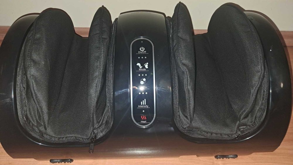 Masażer Snailax SL-598, nowy, masaż Shiatsu stóp, łydek, przedramion