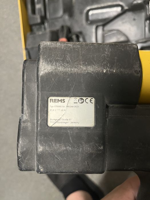 REMS Akku-Press 22 V ACC, typ 576000