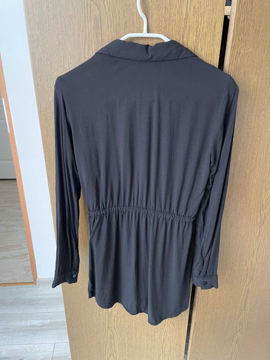 Koszula damska tunika z długim rękawem czarna Cropp XS S dla kobiety