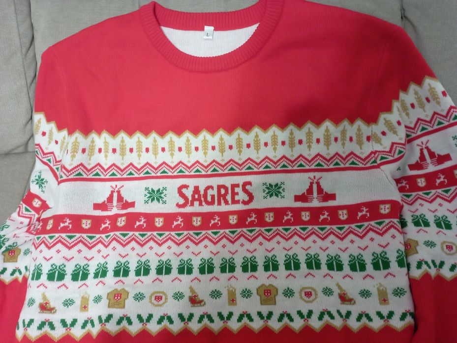 Camisola de Natal Sagres (Edição Limitada) - NOVA