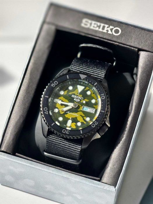 Годинник Seiko 5 Sports SRPJ37K1 Гарантія Новий