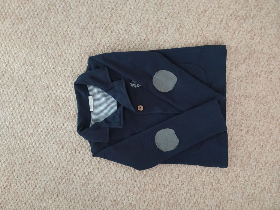 Коттоновий шкільний піджак, блайзер