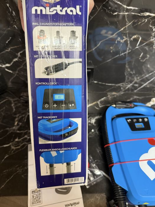 Насос для сап бордів човнів Mistral MSP Німеччина помпа високого тиску