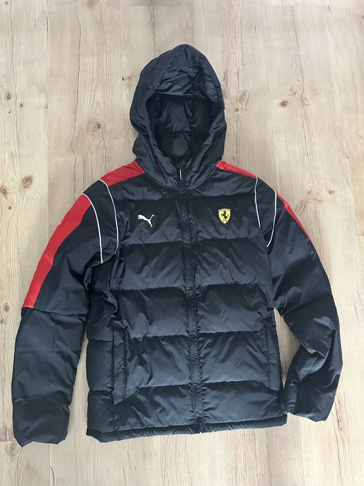 Młodzieżowa kurtka puchowa Puma Scuderia Ferrari Sportswear MT7 164 cm