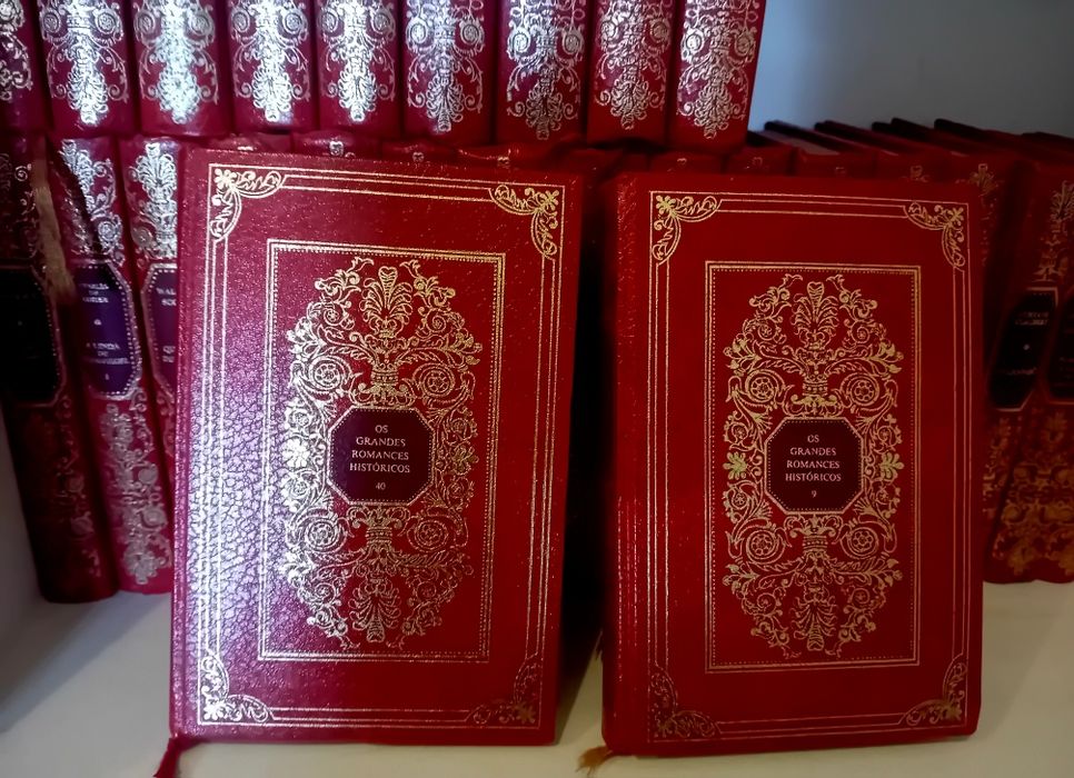 Os Grandes Romances Históricos – 29 volumes – Edição de luxo