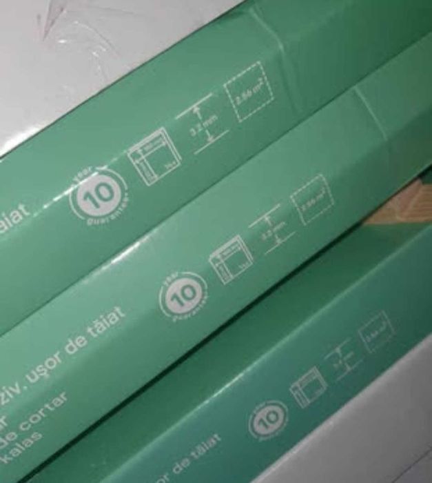 Chão pvc lâmina fácil cortar cinzento claro madeira