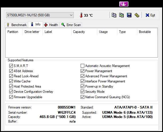 Dysk HDD Seagate 2,5" 500GB ST500LM021 [056]