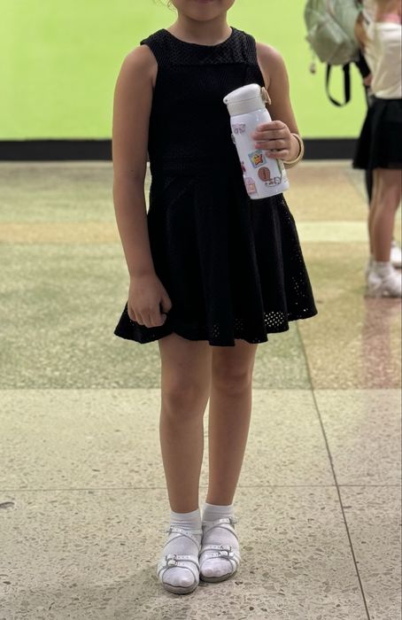 Платье тренировочное бейсик для бальных танцев, платье на тренировку