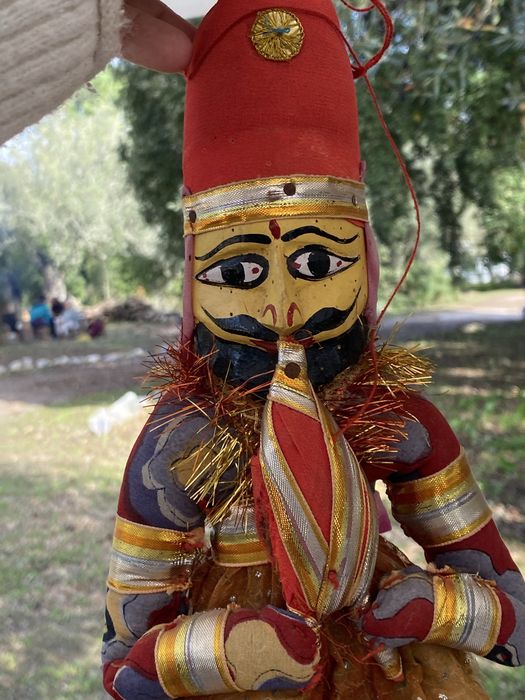 Boneco Artesanal Indiano – Peça de Coleção India