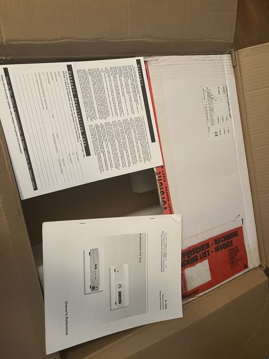 Wzmacniacz Krell S300i stan kolekcjonerski