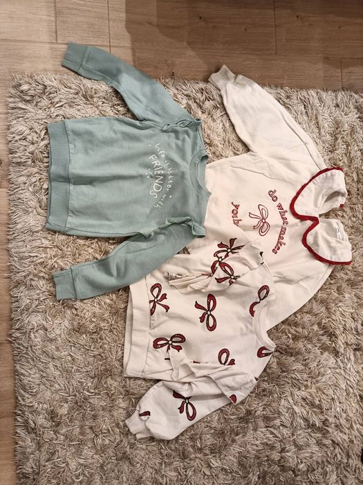 Paka ubrań dla dziewczynki rozmiar 110