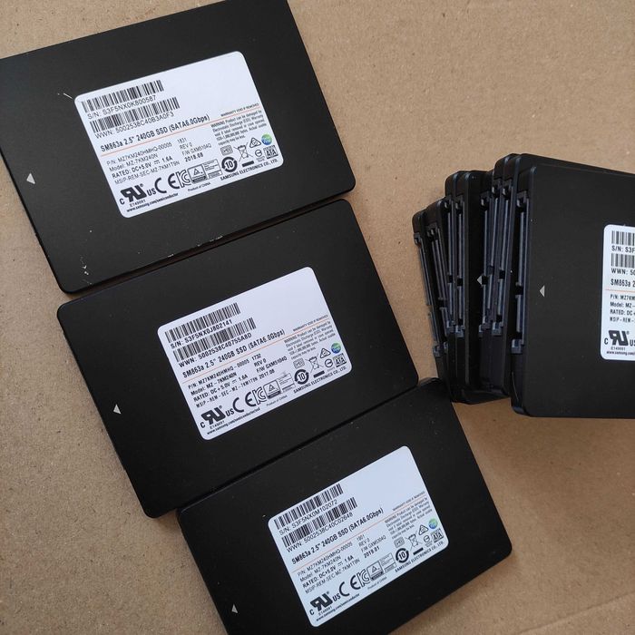 SSD 240Gb 256Gb Samsung 2.5" SATA Enterprise MLC
