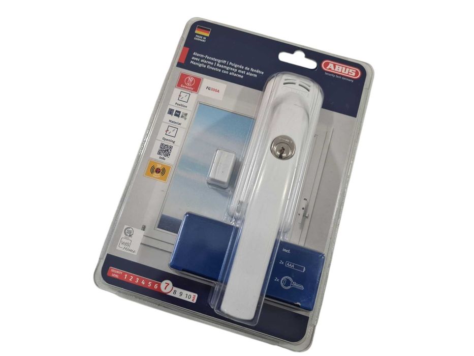 ABUS FG300A Zamykana klamka okienna z alarmem
