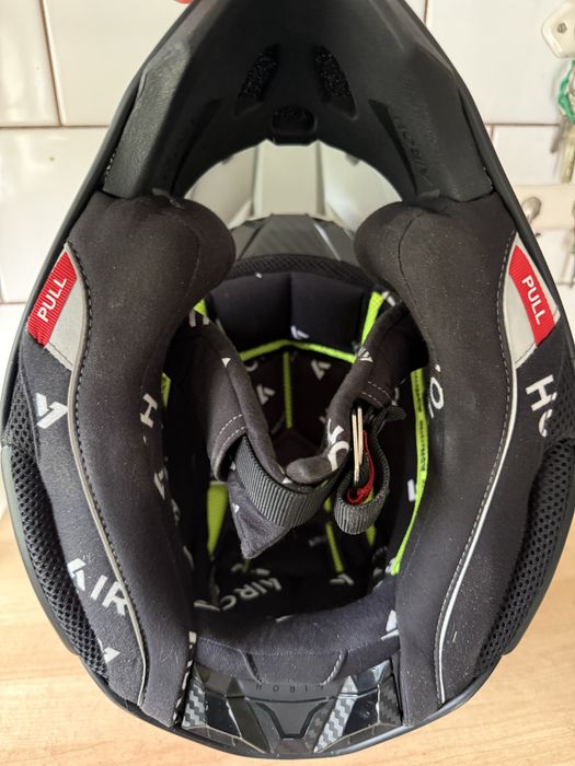 Kask AIROH TWIST 3 DIZZY ORANGE FLUO MATT pomarańczowy fluo szary rozmiar L