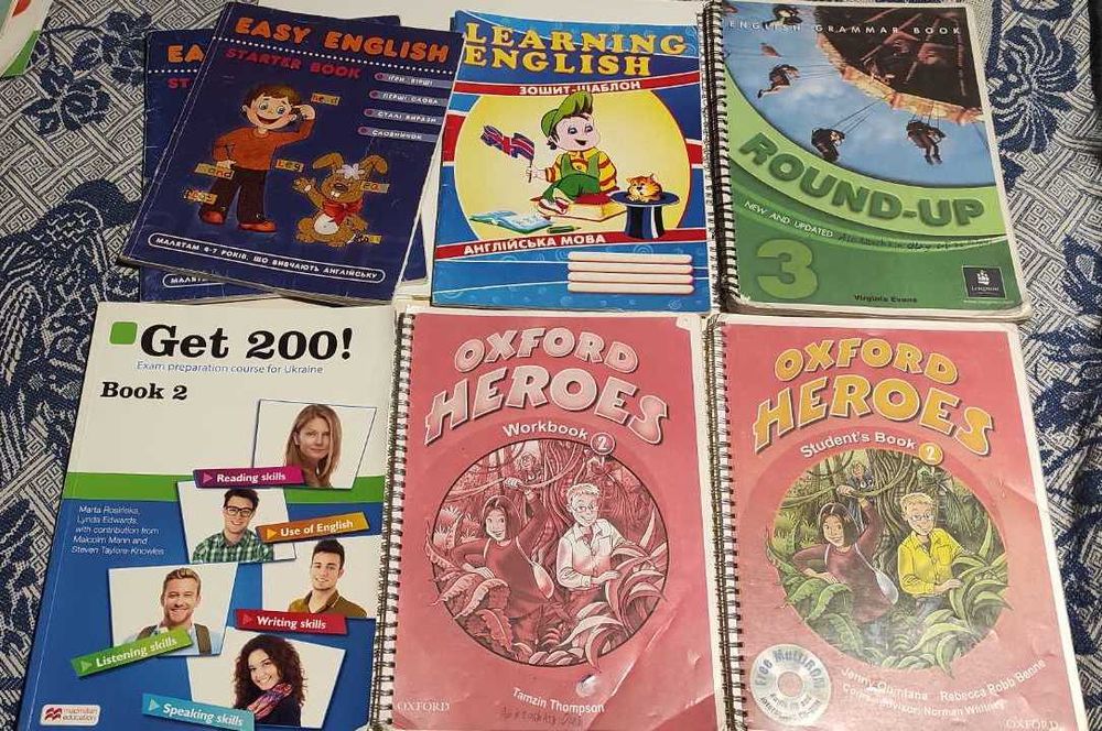 Атласи, контурні карти, робочі зошити 1-10 класи, ЗНО. Сольфеджіо