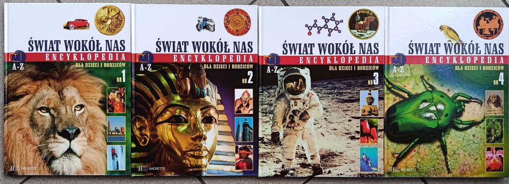 Encyklopedia dla dzieci i rodziców "Świat wokół nas" - 4 tomy